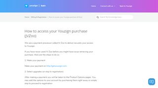 
                            4. How to access your Youzign purchase (JVZoo) – Knowledgebase