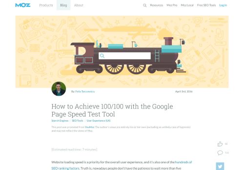 
                            11. How to Achieve 100/100 with the Google Page Speed Test Tool - Moz