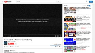 
                            5. how to activate hdfc loan account netbanking - YouTube