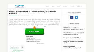 
                            9. How to Activate New ICICI Mobile Banking App iMobile ...