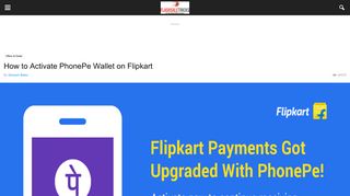 
                            1. How to Activate PhonePe Wallet on Flipkart - FlashSaleTricks