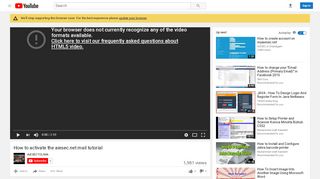 
                            7. How to activate the aiesec.net mail tutorial - YouTube