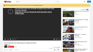 
                            5. How to Activate Your Steam Key For Cattle and Crops - YouTube