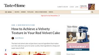 
                            10. How to Actually Achieve a Velvety Texture in Your Red Velvet Cake ...