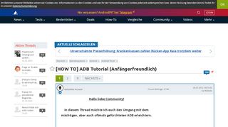 
                            5. [HOW TO] ADB Tutorial (Anfängerfreundlich) | AndroidPIT Forum