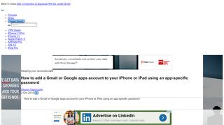 
                            5. How to add a Gmail or Google apps account to your iPhone or iPad ...