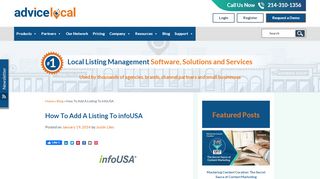 
                            10. How To Add A Listing To infoUSA | Advice Local