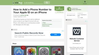 
                            7. How to Add a Phone Number to Your Apple ID on an iPhone: 11 Steps