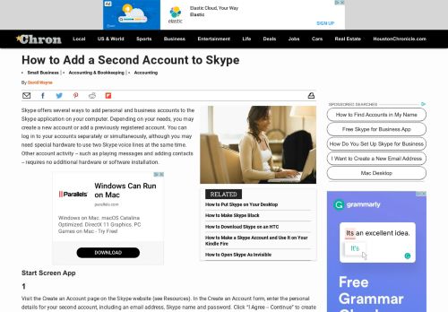 
                            6. How to Add a Second Account to Skype | Chron.com