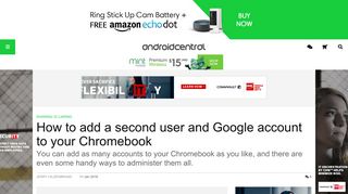 
                            9. How to add a second user and Google account to your Chromebook ...