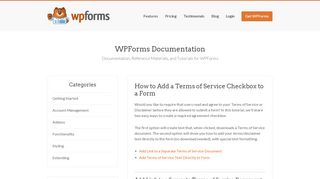 
                            12. How to Add a Terms of Service Checkbox to a Form - WPForms