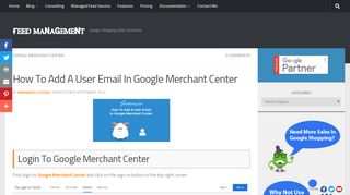 
                            13. How To Add A User Email In Google Merchant Center | ғᴇᴇᴅ ...