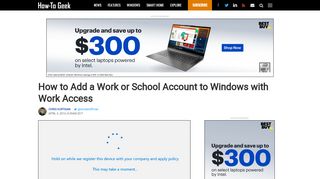 
                            7. How to Add a Work or School Account to Windows with Work Access