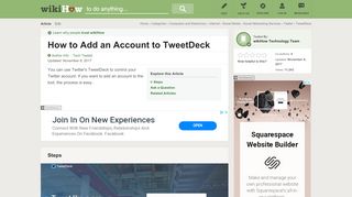 
                            12. How to Add an Account to TweetDeck: 5 Steps (with Pictures)