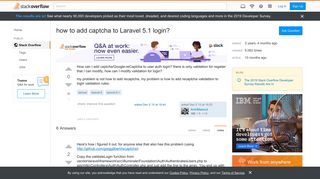 
                            1. how to add captcha to Laravel 5.1 login? - Stack Overflow