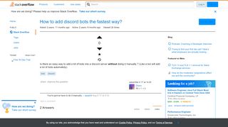 
                            9. How to add discord bots the fastest way? - Stack Overflow