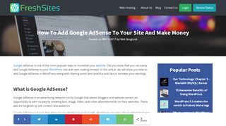 
                            9. How To Add Google AdSense To Your Site And Make Money ...