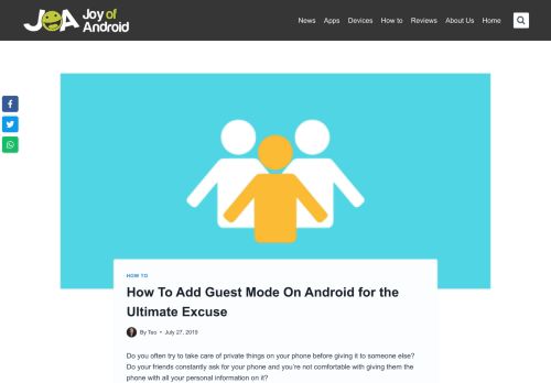 
                            11. How To Add Guest Mode On Android for the Ultimate Excuse
