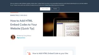 
                            9. How to Add HTML Embed Codes to Your Website [Quick Tip]