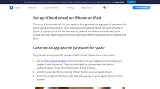 
                            11. How to Add iCloud Email to iPhone or iPad | Set up iCloud ... - Spark