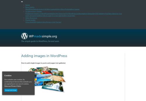 
                            13. How to add images to your website pages in WordPress ...