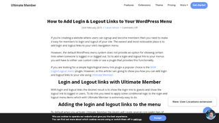 
                            10. How to Add Login & Logout Links to Your WordPress Menu | Ultimate ...
