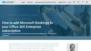 
                            6. How to add Microsoft Bookings to your Office 365 Enterprise ...