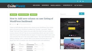 
                            4. How to: Add new column on user listing of WordPress Dashboard ...