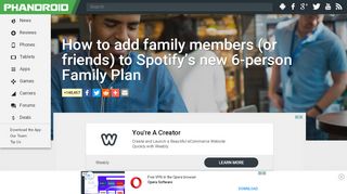 
                            13. How to add new members to Spotify's Family plan - Phandroid