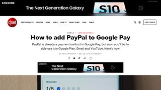 
                            12. How to add PayPal to Google Pay - CNET