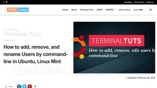 
                            13. How to add, remove, and rename Users by command-line in Ubuntu ...
