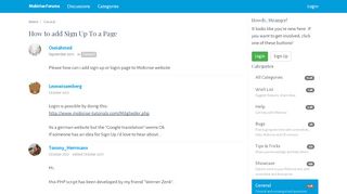 
                            5. How to add Sign Up To a Page - Mobirise Forums