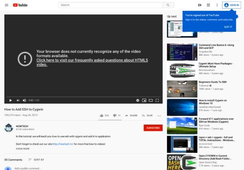 
                            4. How to Add SSH to Cygwin - YouTube