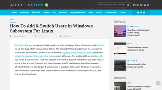 
                            11. How To Add & Switch Users In Windows Subsystem For Linux
