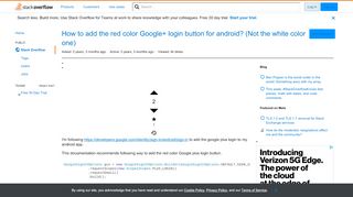 
                            1. How to add the red color Google+ login button for android? (Not ...