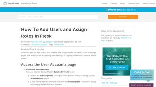 
                            9. How To Add Users and Assign Roles in Plesk | Liquid Web ...