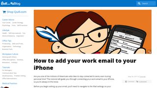 
                            12. How to add your work email to your iPhone – Quill.com Blog