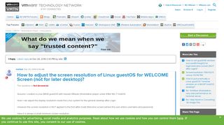 
                            9. How to adjust the screen resolution of Linux gu... |VMware Communities
