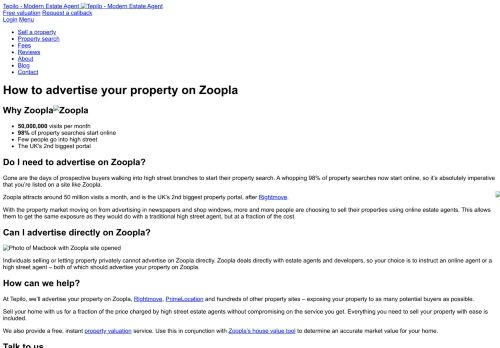 
                            9. How to advertise your property on Zoopla | Tepilo