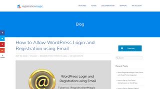
                            9. How to Allow WordPress Login and Registration using Email ...