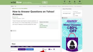 
                            13. How to Answer Questions on Yahoo! Answers: 8 Steps (with Pictures)