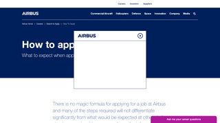 
                            4. How to apply - Airbus