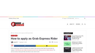 
                            10. How To Apply As Grab Express Rider » Tech Patrol