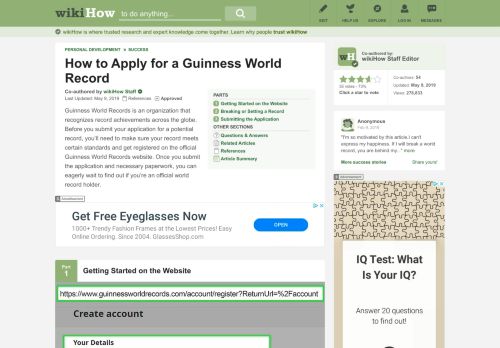 
                            6. How to Apply for a Guinness World Record (with Pictures) - wikiHow