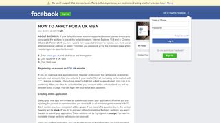 
                            13. HOW TO APPLY FOR A UK VISA | Facebook