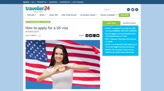
                            9. How to apply for a US visa | Traveller24