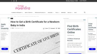 
                            3. How to Apply for Birth Certificate for Newborn Baby in India