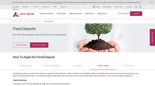 
                            8. How to Apply for Fixed Deposits Online - Axis Bank