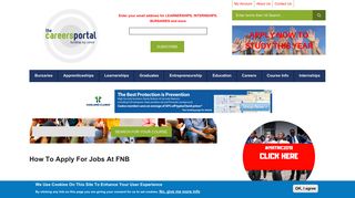 
                            5. How to apply for jobs at FNB | Careers Portal