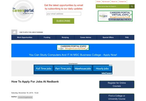
                            12. How to Apply for Jobs at Nedbank | Careers Portal
